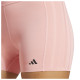 Adidas Γυναικείο σορτς-κολάν Optime 4-Inch Raw-Cut-Hem Leggings